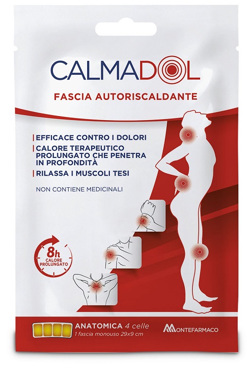 CALMADOL FASCIA AUTORISCALDANTE LOMBARE 1 PEZZO - Farmacia Rossi2 - Farmacia Rossi 