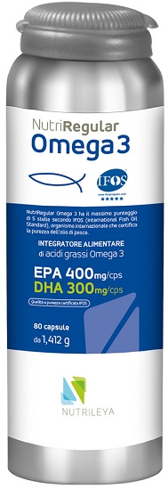 NUTRIREGULAR OMEGA 3 80 CAPSULE - Farmacia Rossi2 - Farmacia Rossi 