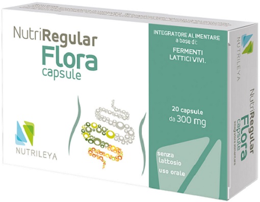 NUTRIREGULAR FLORA 20 CAPSULE - Farmacia Rossi2 - Farmacia Rossi 