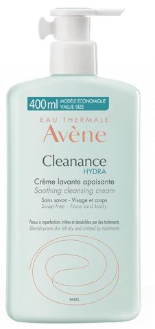 AVENE CLEANANCE HYDRA CREMA DETERGENTE 400 ML - Farmacia Rossi2 - Farmacia Rossi 