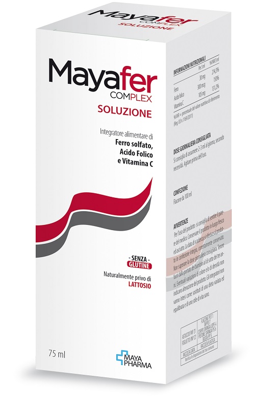 MAYAFER SOLUZIONE 100 ML - Farmacia Rossi2 - Farmacia Rossi 