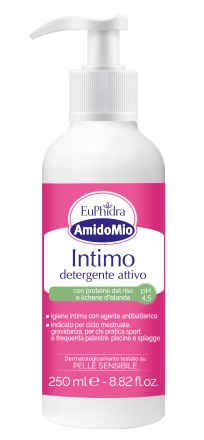 EUPHIDRA AMIDOMIO INTIMO DETERGENTE ATTIVO 250 ML - Farmacia Rossi2 - Farmacia Rossi 