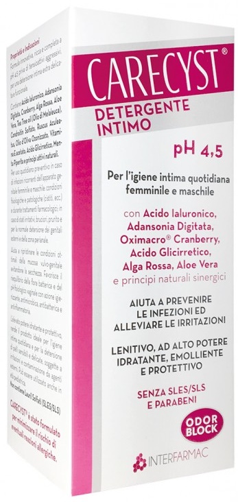CARECYST INTIMO DETERGENTE 250 ML - Farmacia Rossi2 - Farmacia Rossi 