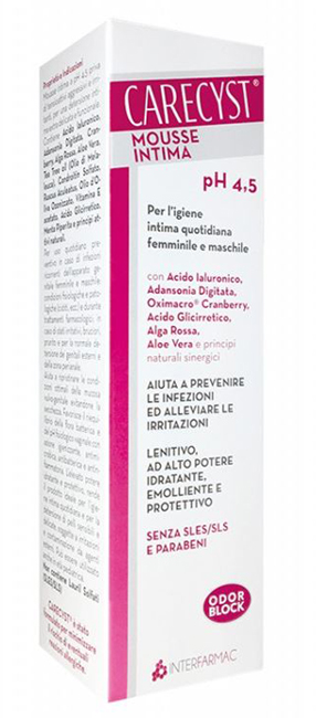 CARECYST INTIMO MOUSSE 150 ML - Farmacia Rossi2 - Farmacia Rossi 