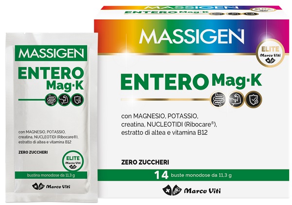 MASSIGEN ENTERO MAGNESIO-POTASSIO 14 BUSTINE - Farmacia Rossi2 - Farmacia Rossi 