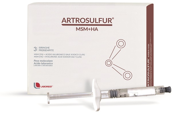 ARTROSULFUR MSM+HA 3 SIRINGHE PRERIEMPITE - Farmacia Rossi2 - Farmacia Rossi 