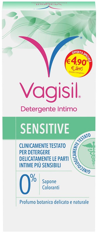 VAGISIL DETERGENTE SENSITIVE 250 ML - Farmacia Rossi2 - Farmacia Rossi 