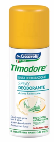 TIMODORE SPRAY DEODORANTE ALLO ZENZERO 150 ML - Farmacia Rossi2 - Farmacia Rossi 