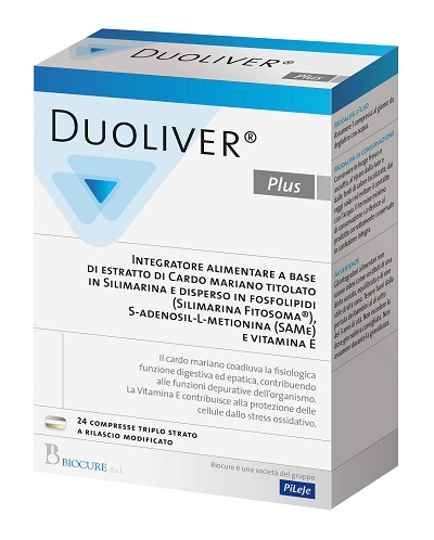 DUOLIVER PLUS 24 COMPRESSE - Farmacia Rossi2 - Farmacia Rossi 