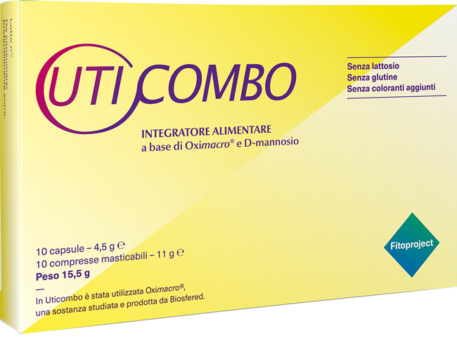 UTICOMBO 10 CAPSULE + 10 COMPRESSE MASTICABILI - Farmacia Rossi2 - Farmacia Rossi 