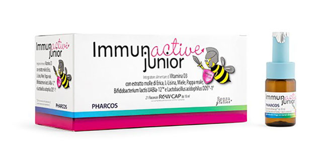 IMMUNACTIVE JUNIOR PHARCOS 21 FIALE 10 ML - Farmacia Rossi2 - Farmacia Rossi 
