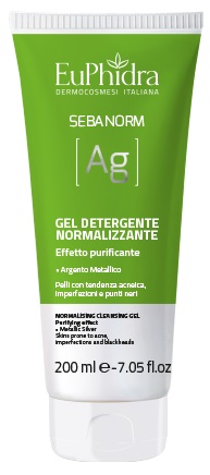 EUPHIDRA SEBANORM AG GEL DETERGENTE 200 ML - Farmacia Rossi2 - Farmacia Rossi 