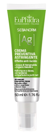 EUPHIDRA SEBANORM AG CREMA PREVENTIVA 50 ML - Farmacia Rossi2 - Farmacia Rossi 