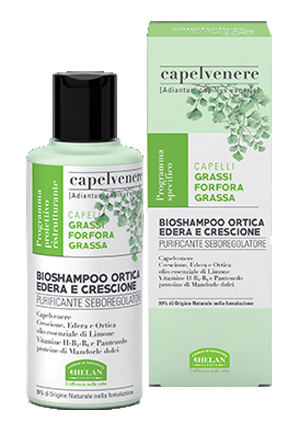 CAPELVENERE BIOSHAMPOO ORTICA EDERA E CRESCIONE 200 ML - Farmacia Rossi2 - Farmacia Rossi 