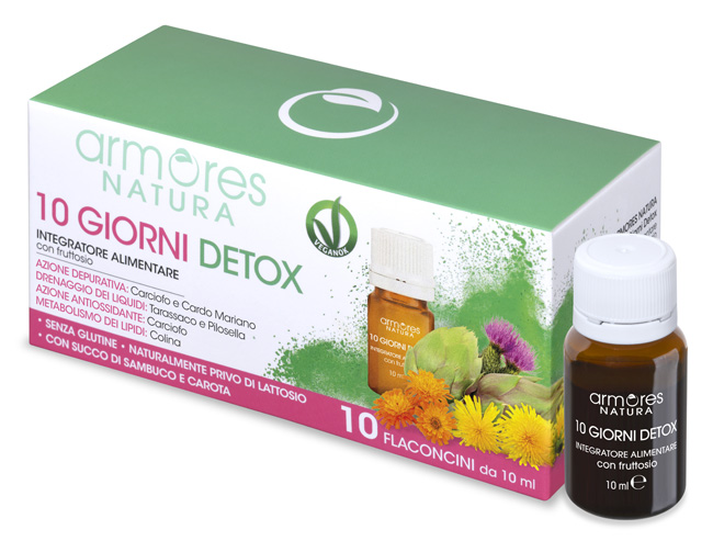 ARMORES NATURA 10 GIORNI DETOX 100 ML - Farmacia Rossi2 - Farmacia Rossi 