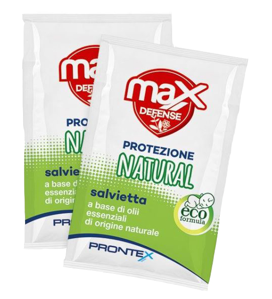 PRONTEX MAX DEFENSE SALVETTINE NATURAL 15 PEZZI - Farmacia Rossi2 - Farmacia Rossi 