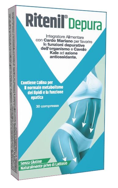 RITENIL DEPURA 30 COMPRESSE - Farmacia Rossi2 - Farmacia Rossi 