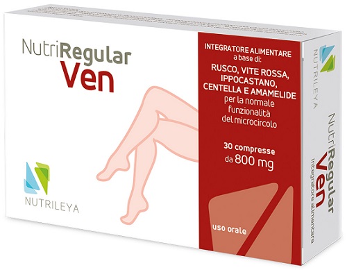 NUTRIREGULAR VEN 30 COMPRESSE - Farmacia Rossi2 - Farmacia Rossi 