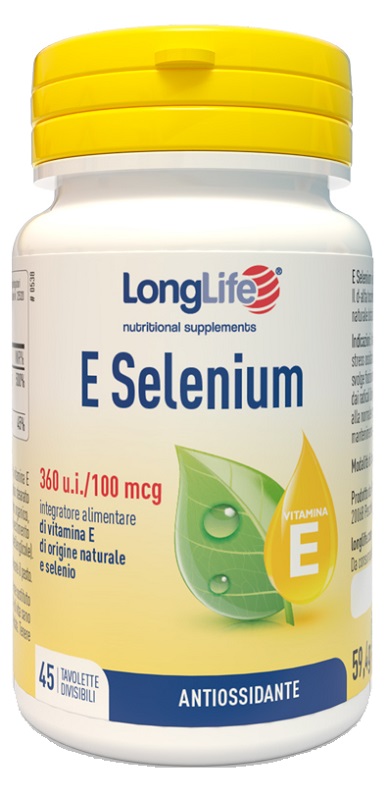 LONGLIFE E SELENIUM 45 TAVOLETTE - Farmacia Rossi2 - Farmacia Rossi 