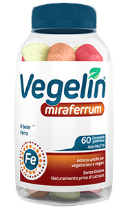 VEGELIN MIRAFERRUM 60 CARAMELLE GOMMOSE - Farmacia Rossi2 - Farmacia Rossi 
