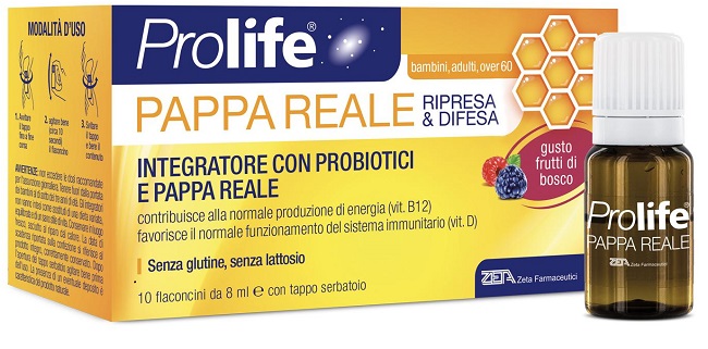 PROLIFE PAPPA REALE 10 FLACONI DA 8 ML - Farmacia Rossi2 - Farmacia Rossi 
