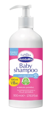 EUPHIDRA AMIDOMIO BABY SHAMPOO 500 ML - Farmacia Rossi2 - Farmacia Rossi 