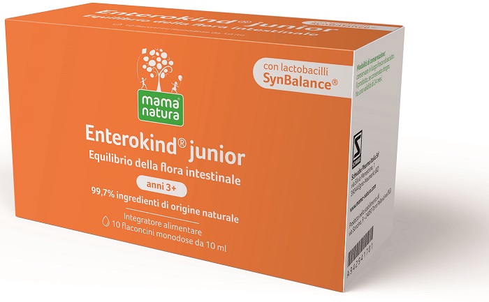 MAMA NATURA ENTEROKIND JUNIOR 10 FLACONCINI 10 ML - Farmacia Rossi2 - Farmacia Rossi 