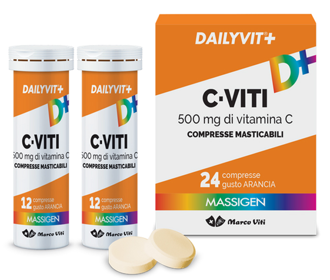 C VITI 500 MG 24 COMPRESSE MASTICABILI - Farmacia Rossi2 - Farmacia Rossi 