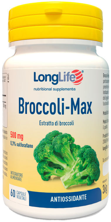 LONGLIFE BROCCOLI MAX 60 CAPSULE - Farmacia Rossi2 - Farmacia Rossi 