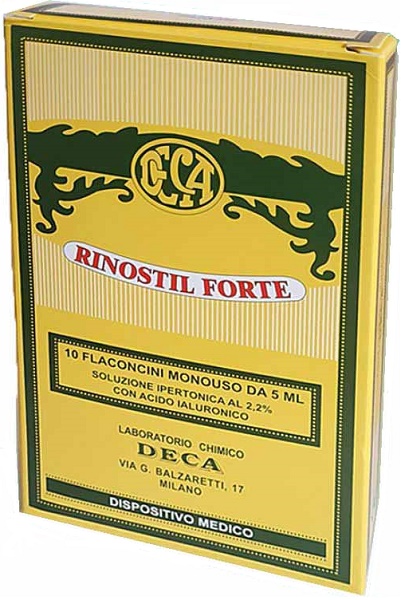 RINOSTIL FORTE SOLUZIONE IPERTONICA 10 FLACONCINI MONOUSO DA 5 ML - Farmacia Rossi2 - Farmacia Rossi 