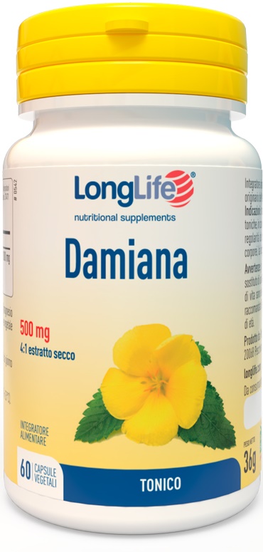 LONGLIFE DAMIANA 60 CAPSULE - Farmacia Rossi2 - Farmacia Rossi 