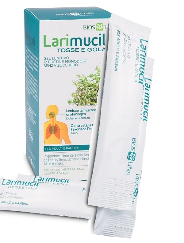 LARIMUCIL TOSSE GOLA 12 BUSTINE 10 ML - Farmacia Rossi2 - Farmacia Rossi 