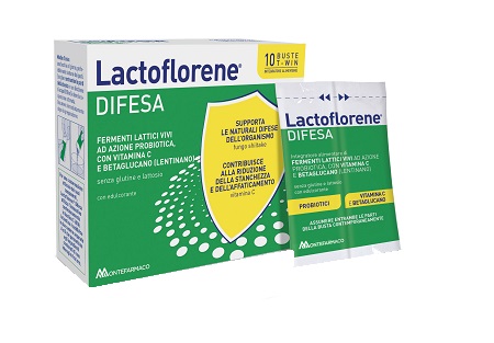 LACTOFLORENE DIFESA 10 BUSTE TWIN - Farmacia Rossi2 - Farmacia Rossi 