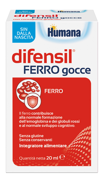 DIFENSIL FERRO GOCCE 20 ML - Farmacia Rossi2 - Farmacia Rossi 