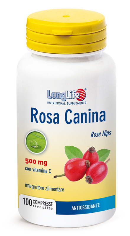 LONGLIFE ROSA CANINA 100 COMPRESSE - Farmacia Rossi2 - Farmacia Rossi 