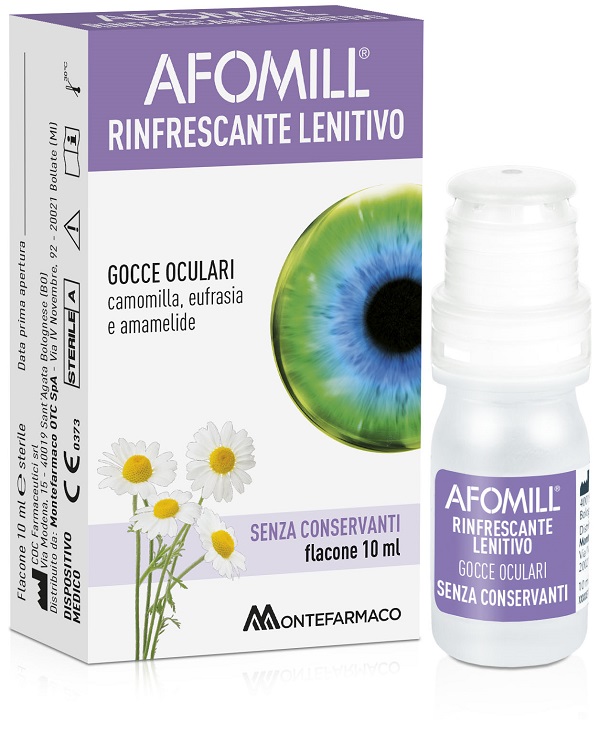 AFOMILL RINFRESCANTE SENZA CONSERVANTI 10 ML - Farmacia Rossi2 - Farmacia Rossi 