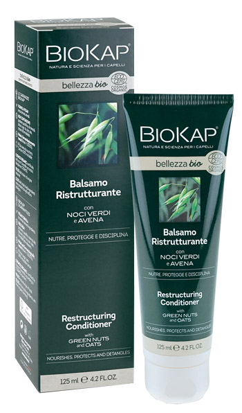 BIOKAP BELLEZZA BIO BALSAMO RISTRUTTURANTE COSMOS ECOCERT 125 ML - Farmacia Rossi2 - Farmacia Rossi 