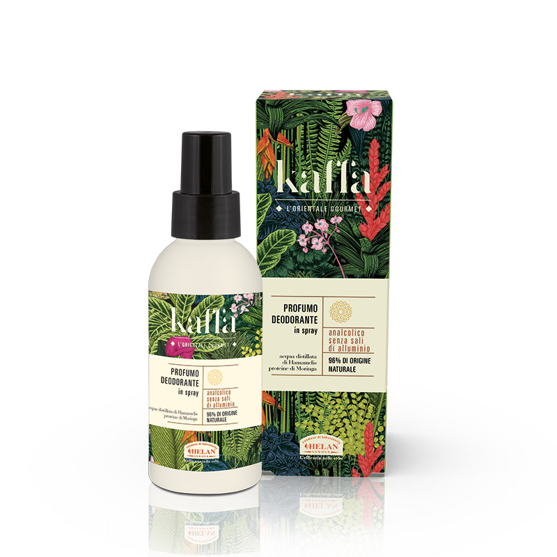 HELAN KAFFA PROFUMO DEODORANTE SPRAY ANALCOLICO 100 ML - Farmacia Rossi2 - Farmacia Rossi 