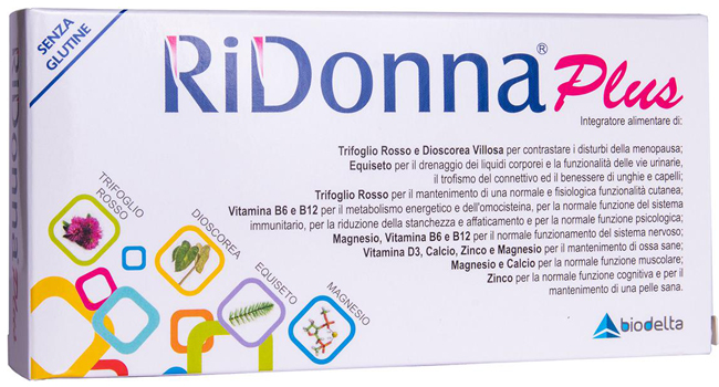 RIDONNA PLUS 30 COMPRESSE - Farmacia Rossi2 - Farmacia Rossi 