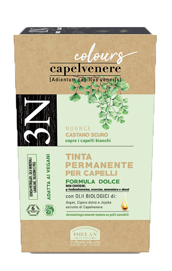CAPELVENERE COLOURS TINTA CAPELLI 3N CASTANO SCURO - Farmacia Rossi2 - Farmacia Rossi 