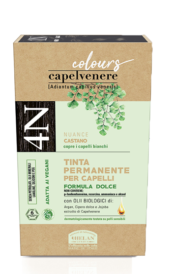 CAPELVENERE COLOURS TINTA CAPELLI 4N CASTANO - Farmacia Rossi2 - Farmacia Rossi 