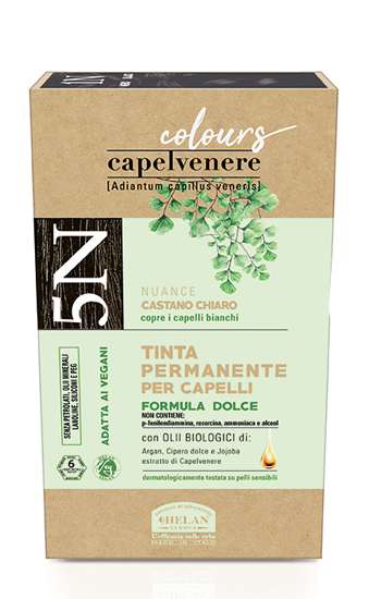 CAPELVENERE COLOURS TINTA CAPELLI 5N CASTANO CHIARO - Farmacia Rossi2 - Farmacia Rossi 
