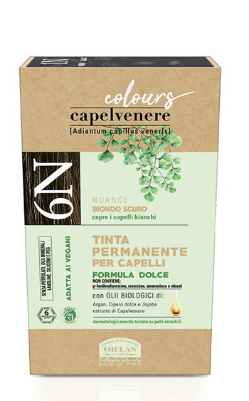 CAPELVENERE COLOURS TINTA CAPELLI 6N BIONDO SCURO - Farmacia Rossi2 - Farmacia Rossi 
