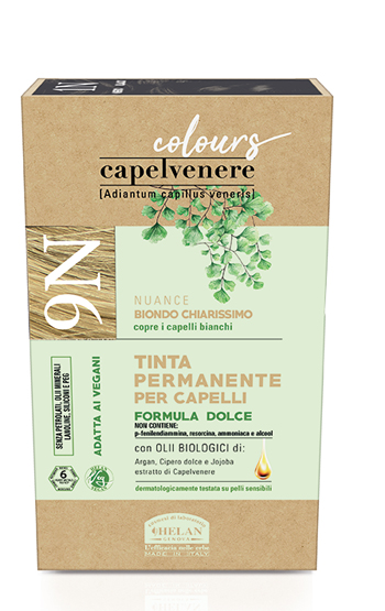 CAPELVENERE COLOURS TINTA CAPELLI 9N BIONDO CHIARISSIMO - Farmacia Rossi2 - Farmacia Rossi 