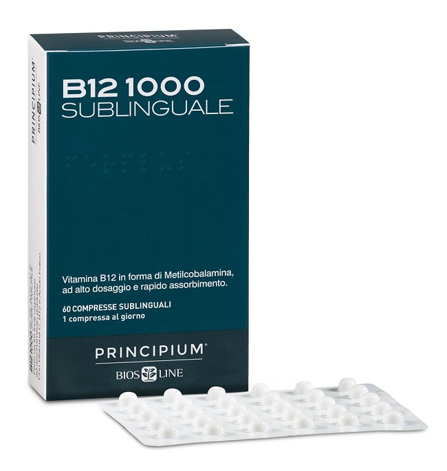 PRINCIPIUM B12 1000 60 COMPRESSE SUBLINGUALI - Farmacia Rossi2 - Farmacia Rossi 