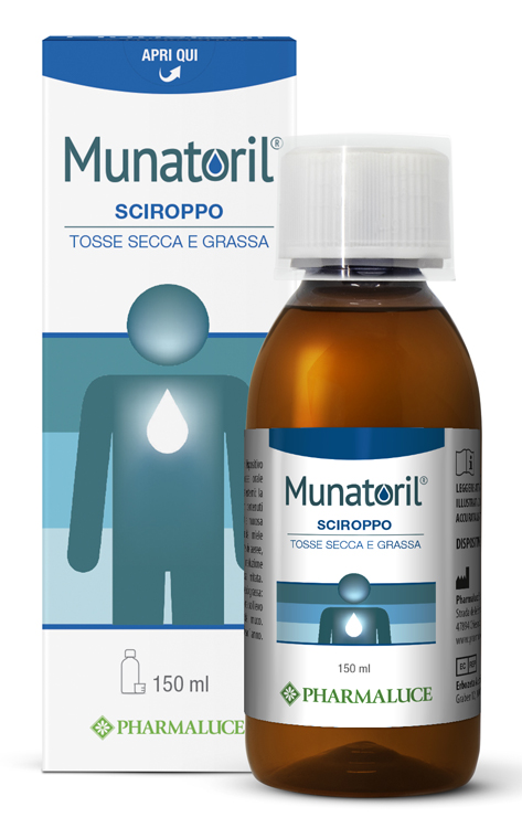 MUNATORIL SCIROPPO TOSSE SECCA E GRASSA 150 ML - Farmacia Rossi2 - Farmacia Rossi 