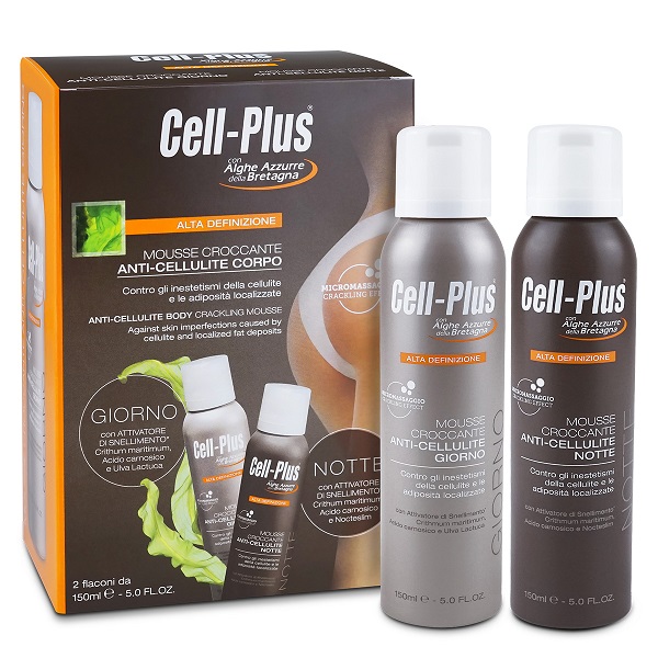 CELL-PLUS ALTA DEFINIZIONE MOUSSE CROCCANTE GIORNO E NOTTE EDIZIONE LIMITATA 150 ML X 2 - Farmacia Rossi2 - Farmacia Rossi 