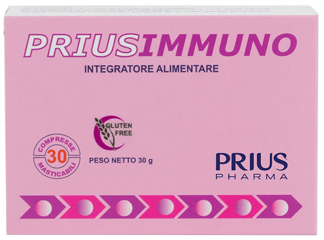 PRIUSIMMUNO 30 COMPRESSE MASTICABILI - Farmacia Rossi2 - Farmacia Rossi 