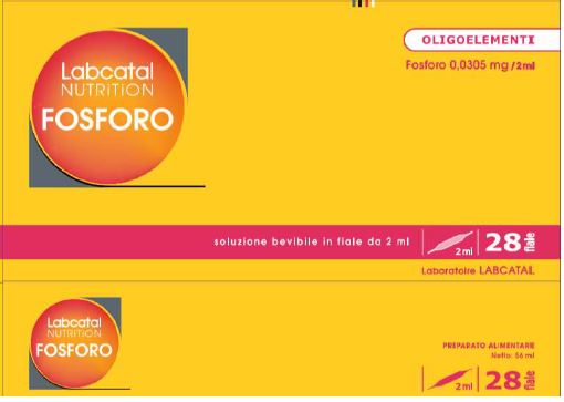 LABCATAL NUTRITION FOSFORO 28 FIALE X 2 ML - Farmacia Rossi2 - Farmacia Rossi 