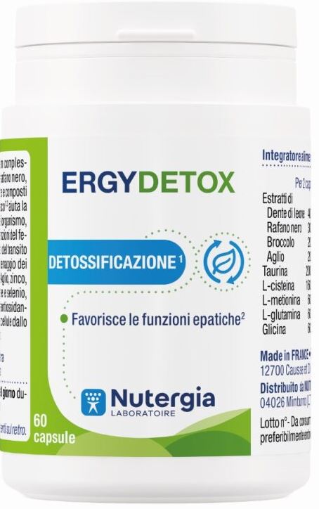 ERGYDETOX 60 CAPSULE - Farmacia Rossi2 - Farmacia Rossi 